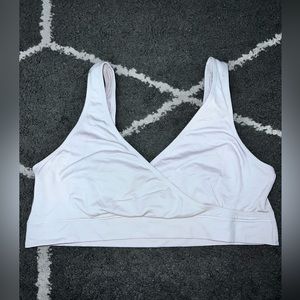 Auden Nursing Unlined Light Pink Seamless Bra Size Large